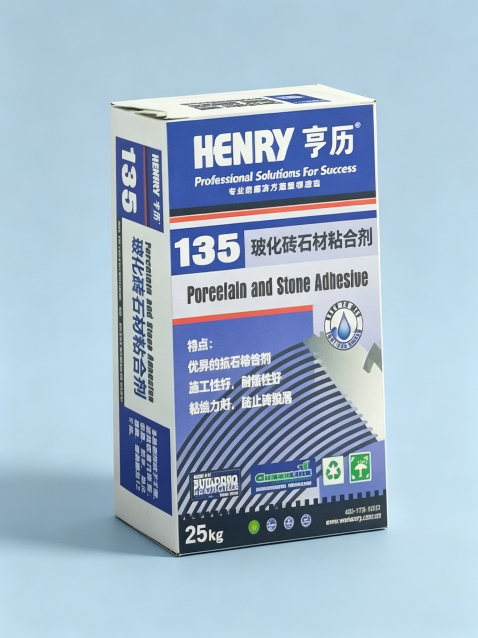 HENRY 135 玻化砖石材粘合剂